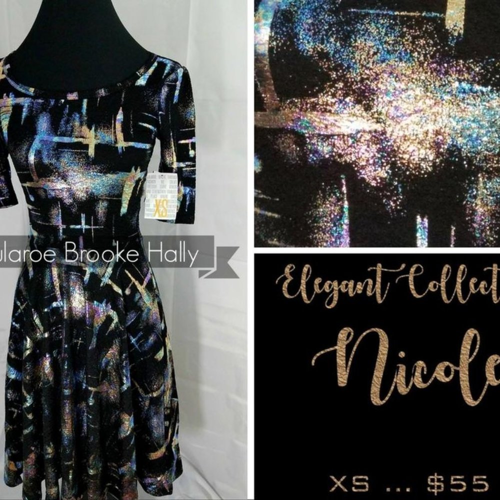 LuLaRoe XS Elegant Nicole